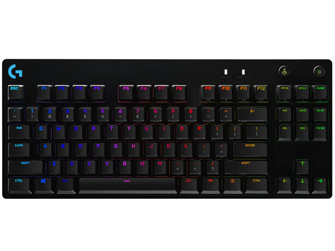 中古】Logicool G ロジクール G PRO X ゲーミングキーボード 青軸 PKB 